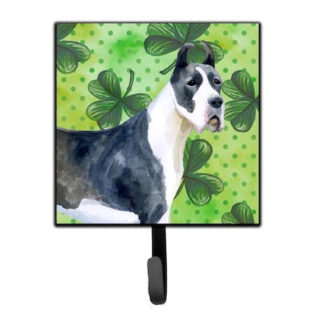 Carolines Treasures Harlequin Great Dane St.Patricks Leash or Key Holder BB9817SH4